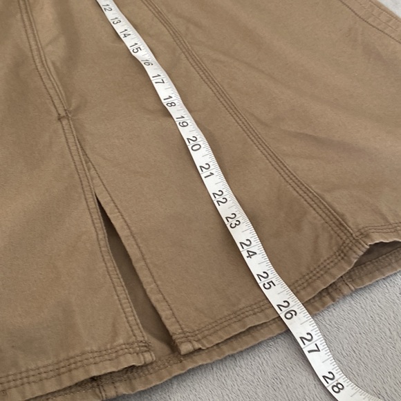 VF Jeanswear Riders Copper Tan Skirt size 15/16M - Picture 8 of 9